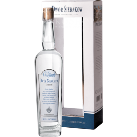 Wódka Dwór Sieraków Superior Karton 700ml / 40% | Sklep AlkoShop.pl