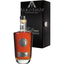 Wódka Palona Pułkownika Boruty w Drewnianej Skrzyni 700ml / 52% | AlkoShop.pl