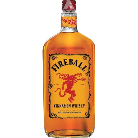 Fireball Cinnamon & Whisky Flavour Liqueur 1l / 33% | AlkoShop.pl