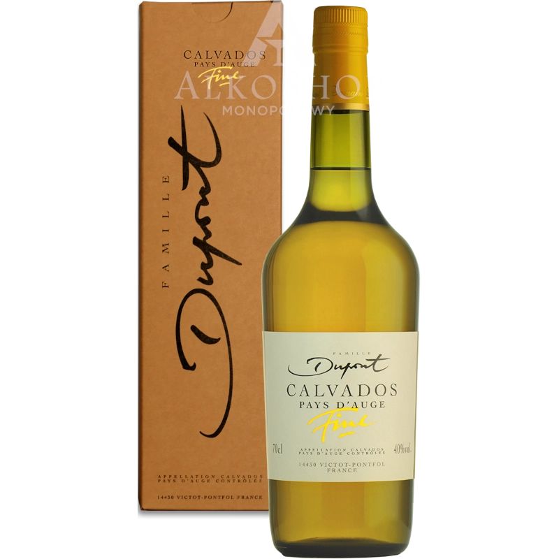 Calvados Famille Dupont Pays d'Auge Fine 700ml / 40% | AlkoShop.pl