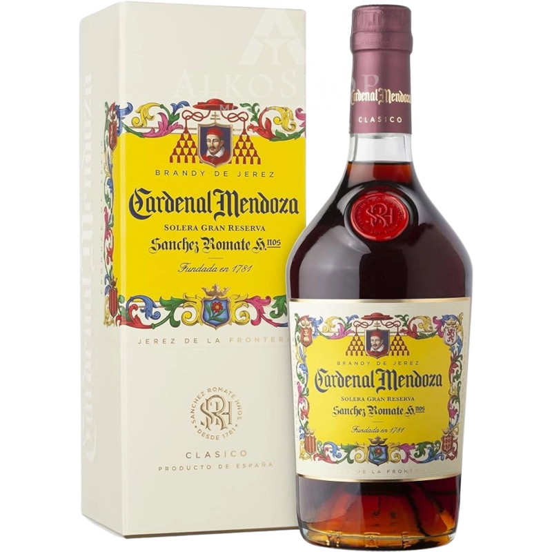 Brandy De Jerez Cardenal Mendoza 700ml / 40% | Sklpe AlkoShop.pl