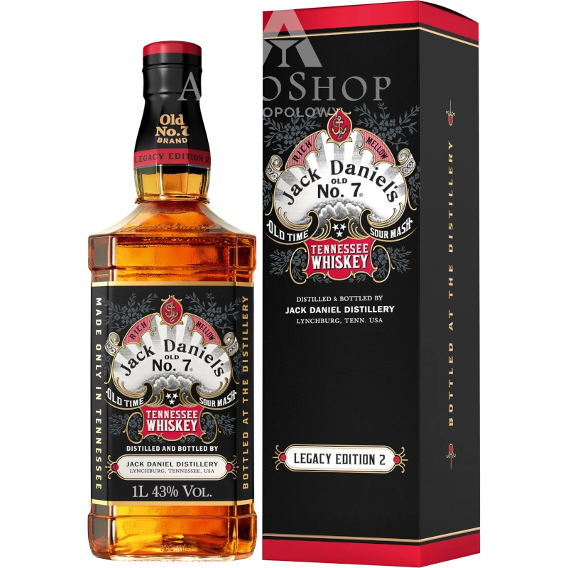 Whiskey Jack Daniel's Legacy Edition No 2 1l / 43% | AlkoShop.pl