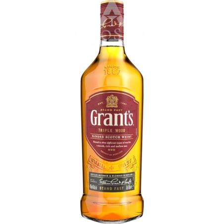 Whisky Grant's Triple Wood 0,7l / 40% | Sklep AlkoShop.pl