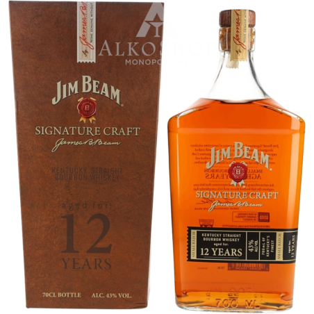 Whiskey Jim Beam Signature Craft 12YO 700ml / 43% | Sklep AlkoShop.pl