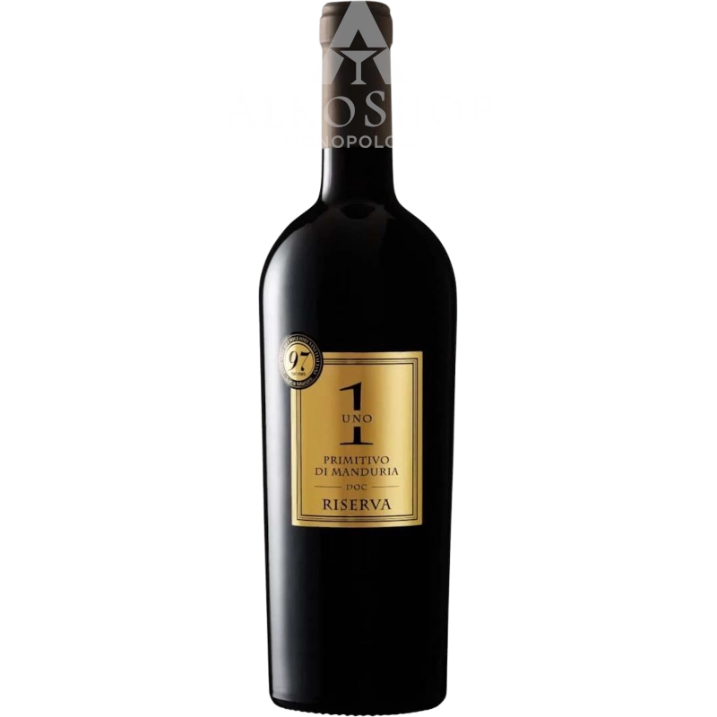 Wino Uno 1 Primitivo Di Manduria Doc Riserva 750 ml / 14,5%| AlkoShop.pl