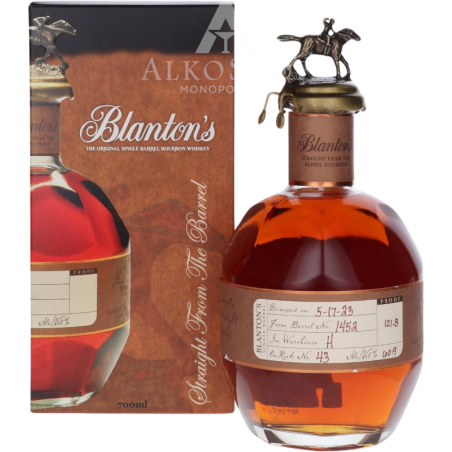 Whiskey Blanton's Straight From The Barrel 700ml / 60,9% | AlkoShop.pl