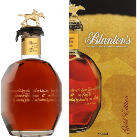 Whiskey Blanton's Gold Edition 700ml / 51,5% | Sklep AlkoShop.pl