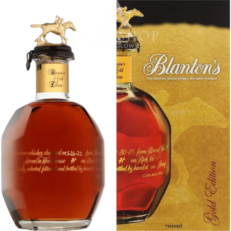 Whiskey Blanton's Gold Edition 700ml / 51,5% | Sklep AlkoShop.pl
