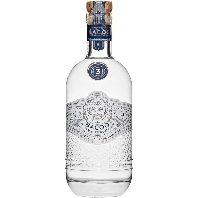 Rum Bacoo White Rum 3YO 700ml / 43% | Sklep AlkoShop.pl