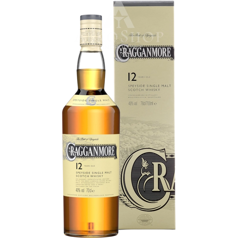 Whisky Cragganmore 12YO 700ml / 40% | Sklep AlkoShop.pl
