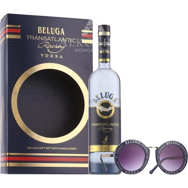 Wódka Beluga Transatlantic Racing + Okulary 700ml / 40% | AlkoShop.pl
