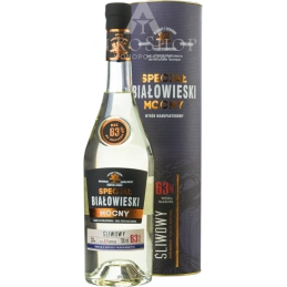 Wódka Specjał Białowieski Mocny Śliwowy 700ml / 63% | AlkoShop.pl