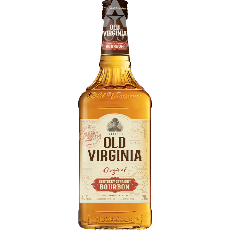 Whiskey Bourbon Old Virginia Original 700ml / 40% | Sklep AlkoShop.pl