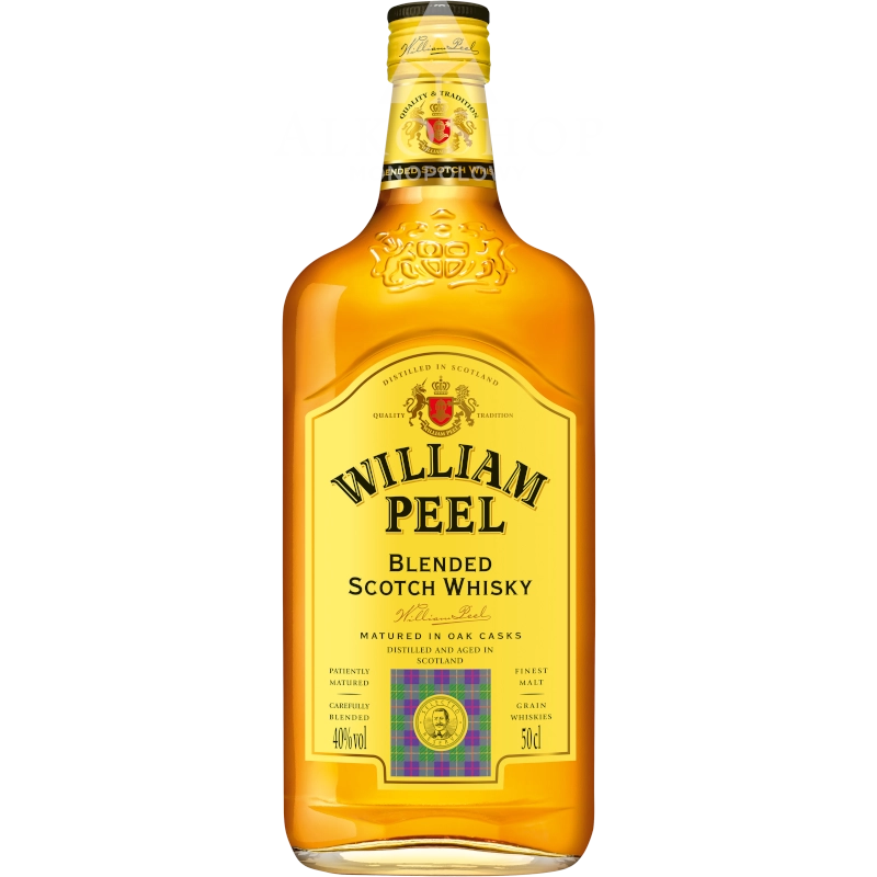 Whisky William Peel 500ml / 40% | Sklep AlkoShop.pl