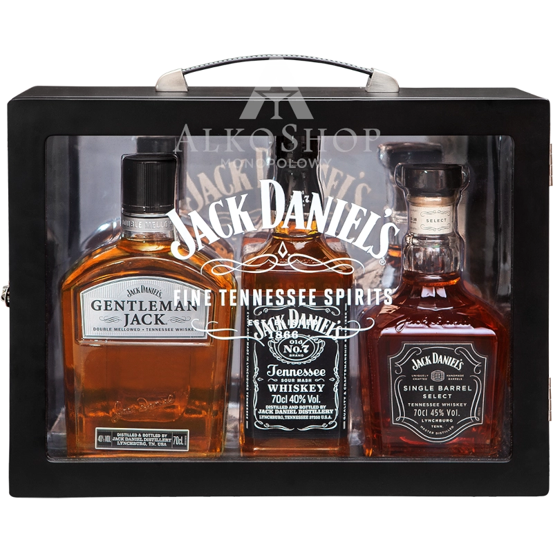 Whiskey Jack Daniel's Fine Tennessee Spirits 3 x 0,7l / 40% | AlkoShop.pl