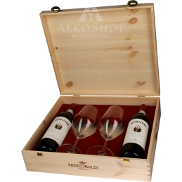 Wino Nipozzano Chianti Rufina Riserva 2x 750ml +2 Kieliszki / 13,5%