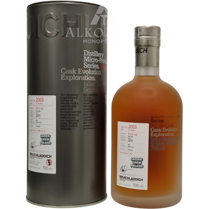 Whisky Bruichladdich Micro Provenance Laddie Crew Poland 700 ml / 63,3%