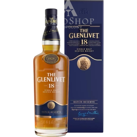 Whisky The Glenlivet 18 yo 700 ml / 40% | Sklep AlkoShop.pl