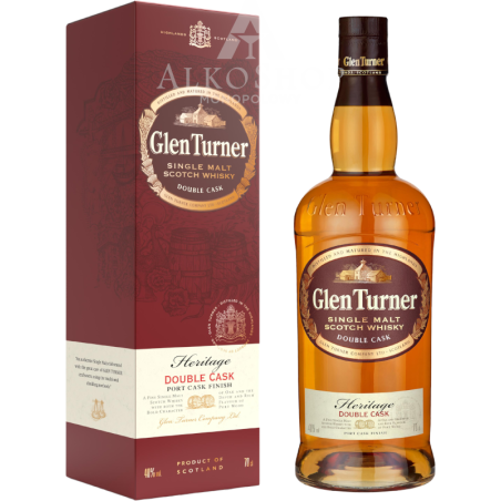Whisky Glen Turner Heritage Double Cask 700 ml / 40% | Sklep AlkoShop.pl