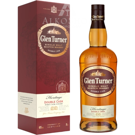 Whisky Glen Turner Heritage Double Cask 700 ml / 40% | Sklep AlkoShop.pl